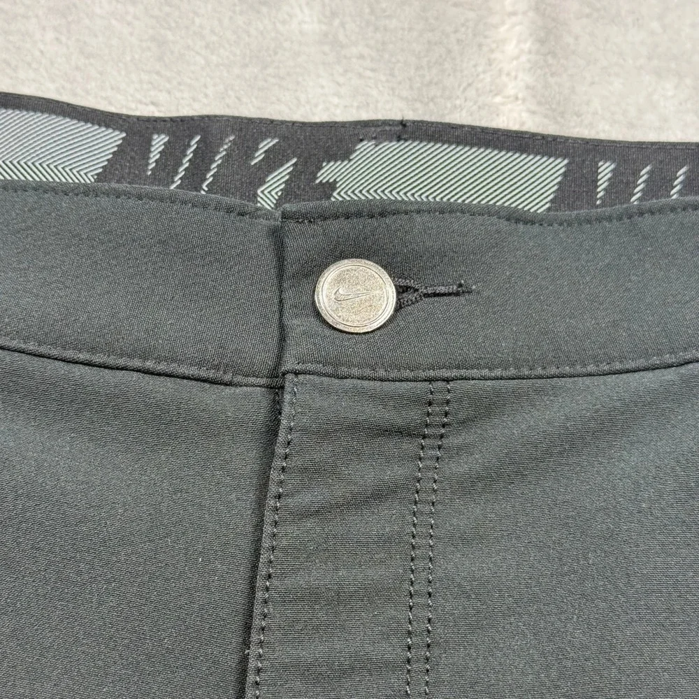 Nike Golf Dri-FIT Slim Fit Pants Mens 36x34 Black 5-Pocket Performance Trousers
